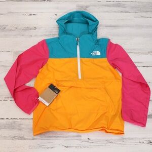 The North Face Youth Fanorak Jacket in  Flame Orange - Youth Large - New